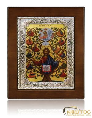 Εικόνα Ασημένια Άμπελος 17x14cm