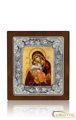 Ασημένια Εικονίτσα Παναγία