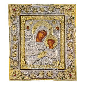 Εικόνα Παναγία Αγγέλων Επιμεταλλωμένη