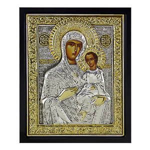 Εικόνα Παναγία Οδηγήτρια Επιμεταλλωμένη 21x18cm