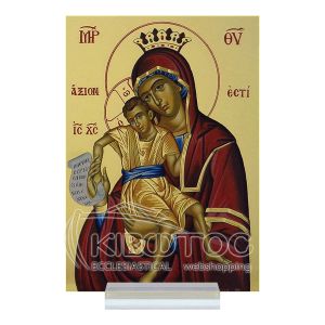 Εικόνα Παναγία Άξιον Εστί Plexiglass