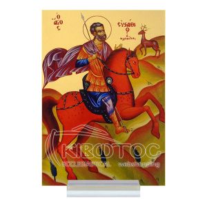 Εικόνα Άγιος Ευστάθιος Plexiglass