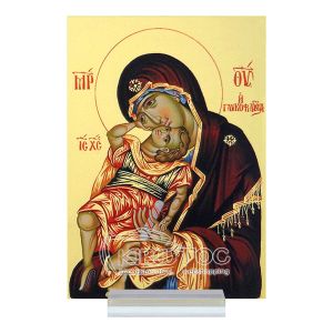 Εικόνα Παναγία Γλυκοφιλούσα Plexiglass