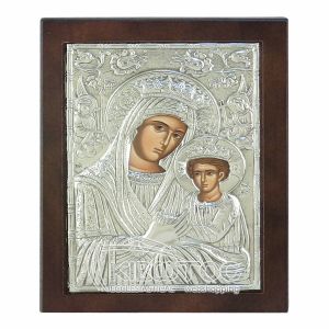 Εικόνα Ασημένια Παναγία Αναγέννησης 23x17cm
