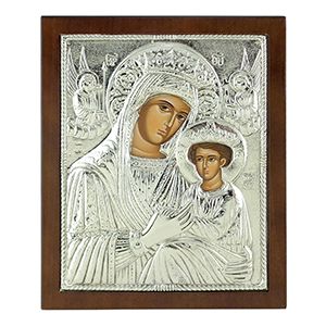 Εικόνα Ασημένια Παναγία Αναγέννησης 28x23cm