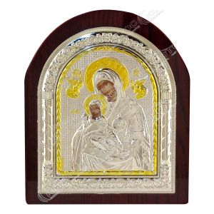 Εικόνα Επιμεταλλωμένη Δίχρωμη Παναγία Παναχράντος 