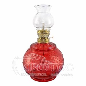  Λάμπα Πετρελαίου 500ml Κόκκινη