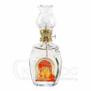  Λάμπα Πετρελαίου Διάφανη Με Παναγία 500ml 