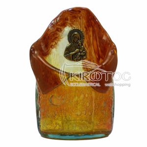 Καντήλι Φυσητό Γυαλί Επιτραπέζιο Μελί