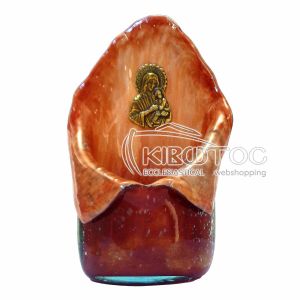 Καντήλι Φυσητό Γυαλί Επιτραπέζιο Καφέ