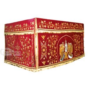 Κάλυμμα Αγίας Τράπεζας με Σχέδιο Άμπελος