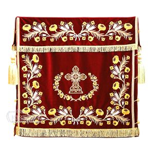 Κάλυμμα Αγίας Τράπεζας με Σχέδιο Τριαντάφυλλο