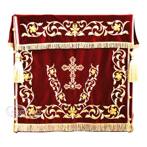 Κάλυμμα Αγίας Τράπεζας με Χρυσοκέντητο Σταυρό