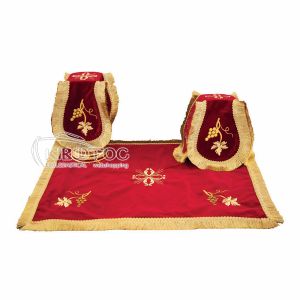 Κάλυμμα Αγίου Δισκοπότηρου Βελούδο Άμπελος