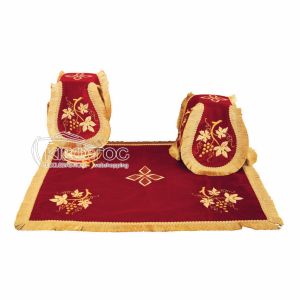 Κάλυμμα Αγίου Δισκοπότηρου Βελούδο Άμπελος