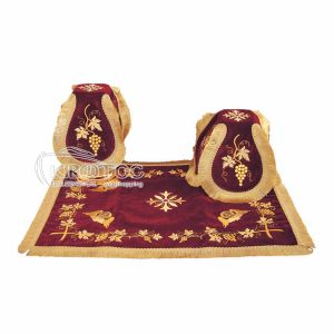 Κάλυμμα Αγίου Δισκοπότηρου Βελούδο Άμπελος