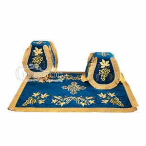 Κάλυμμα Αγίου Δισκοπότηρου Βελούδο Άμπελος