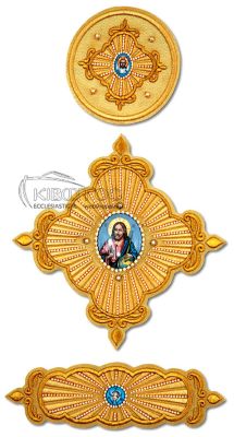 Αρχιερατικοί Σταυροί Σετ με Σμάλτο