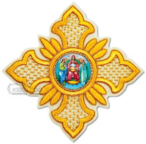 Αρχιερατικός Σταυρός με Αναπαράσταση Αγίου 