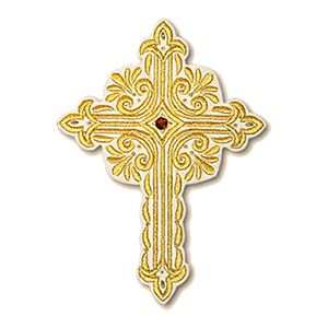 Μοτίφ Ραφτό Σταυρός 25x19cm 