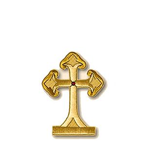 Μοτίφ Ραφτό Σταυρός 22x18cm Χρυσοκέντητο