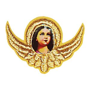 Μοτίφ Ραφτό Αγγελάκι Χρυσό