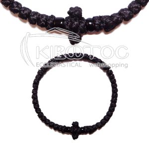 Κομποσχοίνι για το Χέρι Μαύρο με Μαύρη Χάντρα