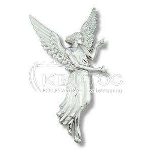 Διακοσμητικό για Μνήματα Άγγελος Ασημί Αριστερά