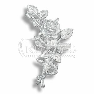 Διακοσμητικό για Μνήματα Λουλούδι Ασημί Δεξιά