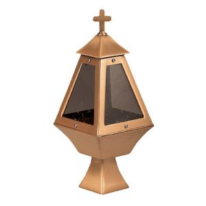 Καντήλι Μνημείου Μπρούτζινο Χρυσό Οικονομικό