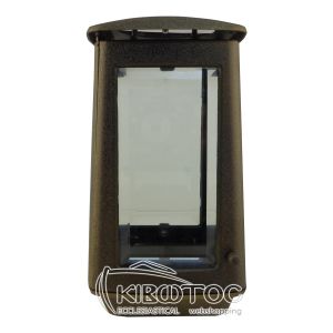 Καντήλι για Μνήμα Αλουμίνιο Λαδί Τετράπλευρο Οικονομικό