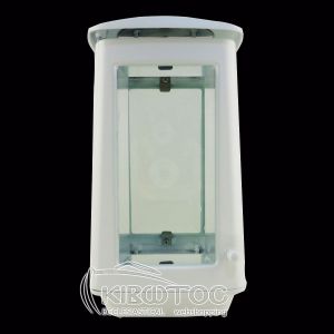 Καντήλι για Μνήμα Αλουμίνιο Τετράπλευρο Λευκό