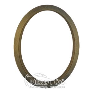 Κορνίζα για Μνήμα Αλουμινίου Λαδί Οβάλ Επιτοίχια