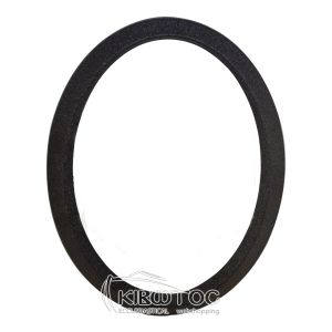 Κορνίζα για Μνήμα Αλουμινίου Μαύρο-Ασημί Οβάλ Επιτοίχια Οικονομική