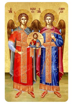 Μαγνητάκι Αρχάγγελοι Μιχαήλ και Γαβριήλ