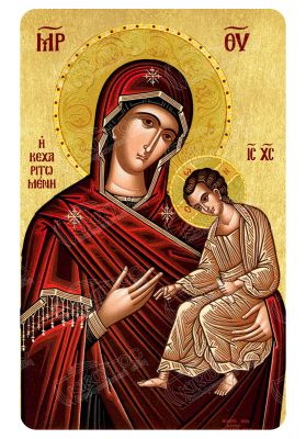 Μαγνητάκι Παναγία Θεοτόκος Κεχαριτωμένη 