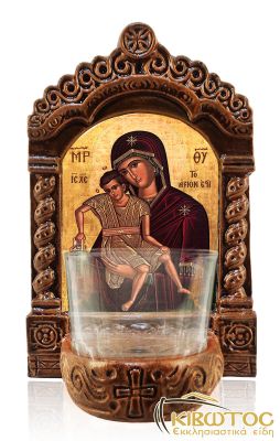 Καντήλι Παναγία Άξιον Εστί Τρούλος