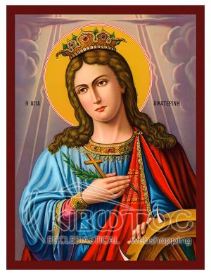 Εικόνα Αγία Αικατερίνη  Βυζαντινή