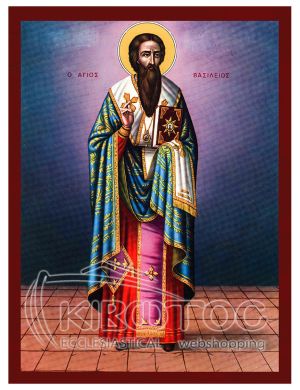 Εικόνα Άγιος Βασίλειος Βυζαντινή