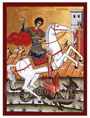 Εικόνα Άγιος Γεώργιος Βυζαντινή