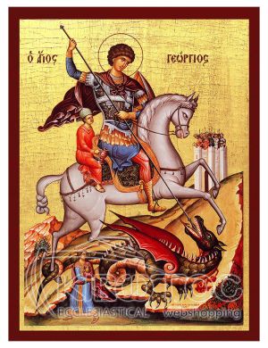 Εικόνα Άγιος Γεώργιος Βυζαντινή