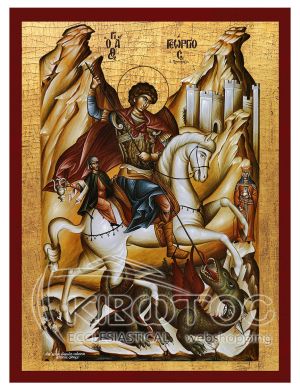 Εικόνα Άγιος Γεώργιος Βυζαντινή