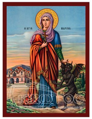 Εικόνα Αγία Μαρίνα  Βυζαντινή
