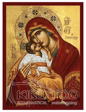 Εικόνα Παναγία Η Γλυκοφιλούσα 