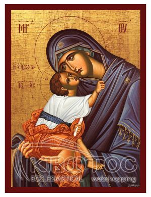 Εικόνα Παναγία Η Ελεούσα Βυζαντινή