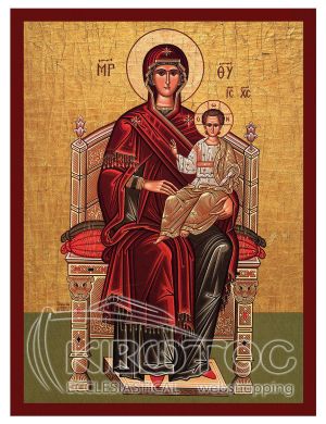 Εικόνα Παναγία Η Ένθρονος