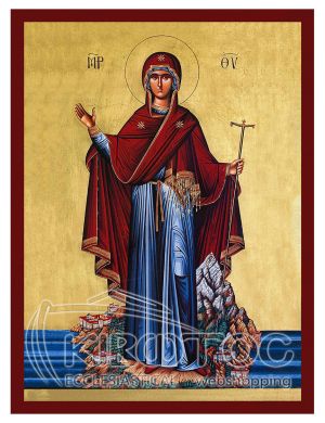 Εικόνα Παναγία Η Ηγουμένη του Αγίου Όρους