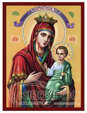 Εικόνα Παναγία Η Πορταΐτισσα  Βυζαντινή