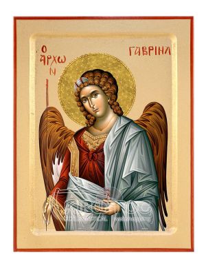 Εικόνα Αρχάγγελος Γαβριήλ Χρυσοτυπία