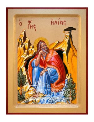 Εικόνα Προφήτης Ηλίας Χρυσοτυπία